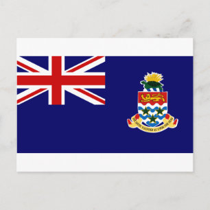 Cayman Islands Flag Postcard