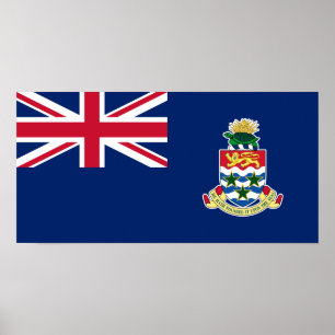 Cayman Islands Flag Poster