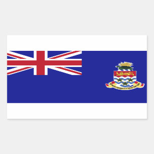 Cayman Islands Flag Rectangular Sticker
