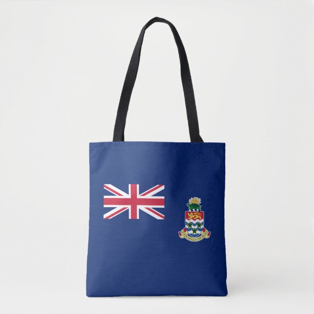 Cayman Islands Flag Tote Bag (Front)