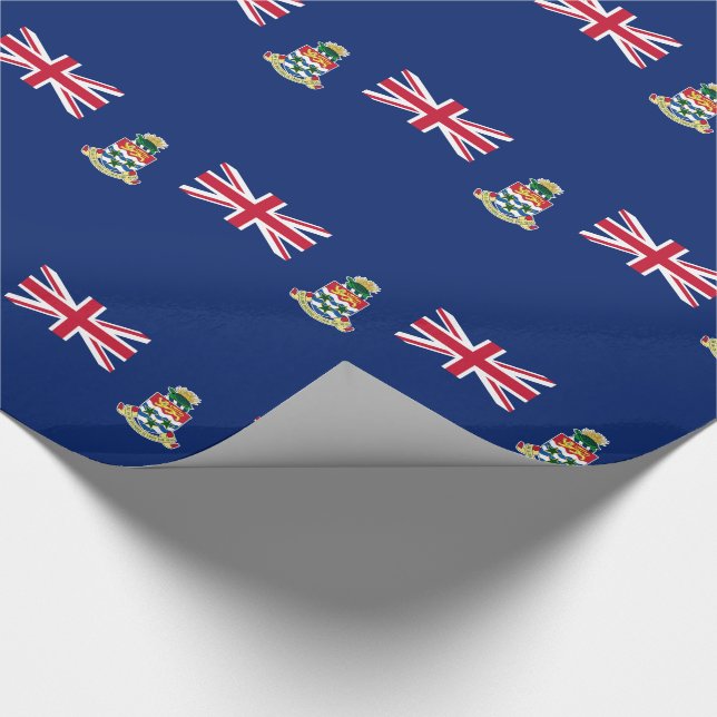 Cayman Islands Flag Wrapping Paper (Corner)