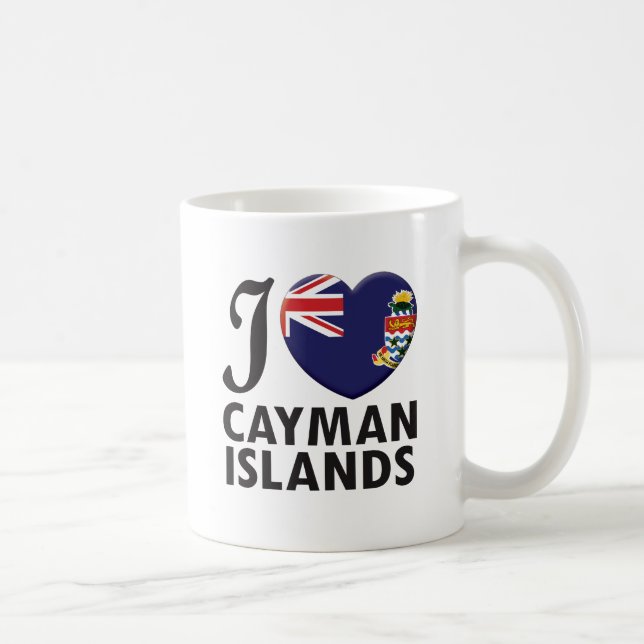 Cayman Islands Love Coffee Mug (Right)