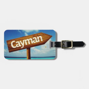Cayman Islands Luggage Tag