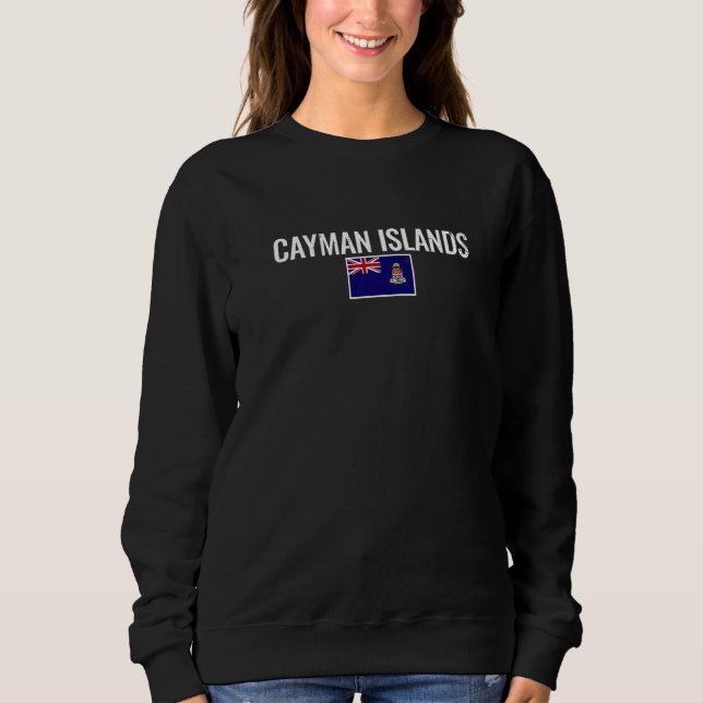 Cayman Islands Proud Caymanian Flag  1 Sweatshirt (Front)