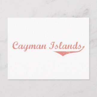 Cayman Islands Revolution Style Postcard