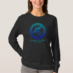 Cayman Islands West Indies Vintage Tribal Shark Va T-Shirt