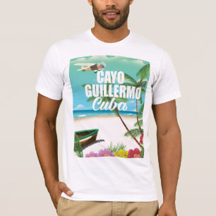 Cayo Guillermo beach vacation poster T-Shirt