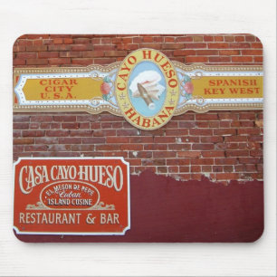 Cayo Hueso Sign Mouse Pad