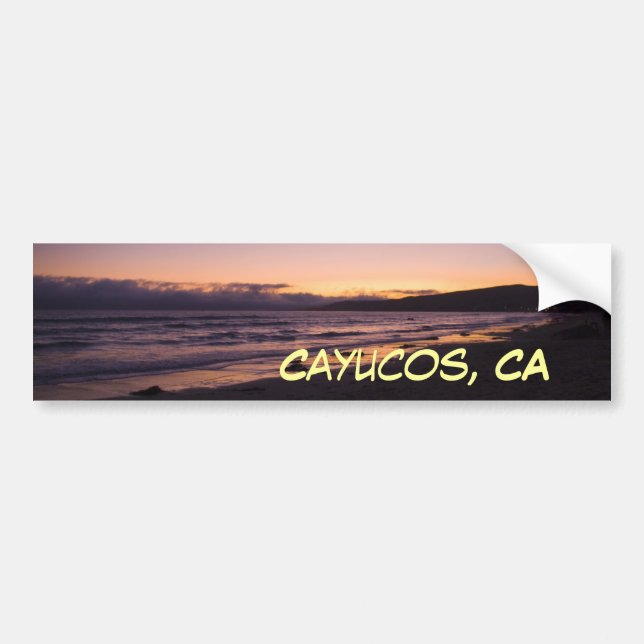 Cayucos, CA 2 Bumper Sticker (Front)
