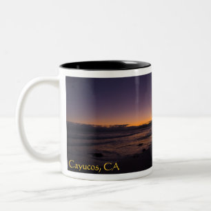 Cayucos, CA Beach Sunset Mug