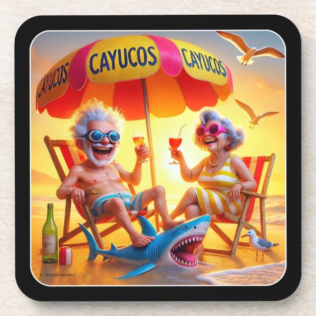 CAYUCOS LEGENDS. COASTER (Front)