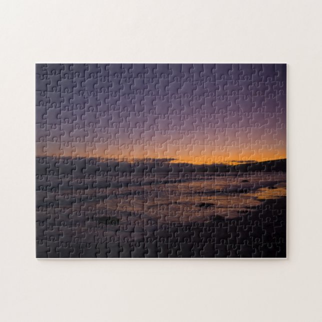 Cayucos Sunset Jigsaw Puzzle (Horizontal)