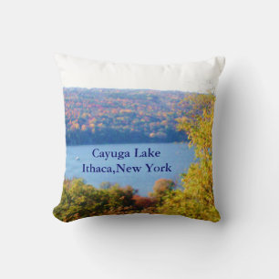 CAYUGA LAKE, ITHACA, N.Y.  CUSHION