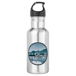 Cayuga Lake New York Reflection 532 Ml Water Bottle