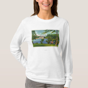 Cazenovia Park View of the Lake and Casino T-Shirt