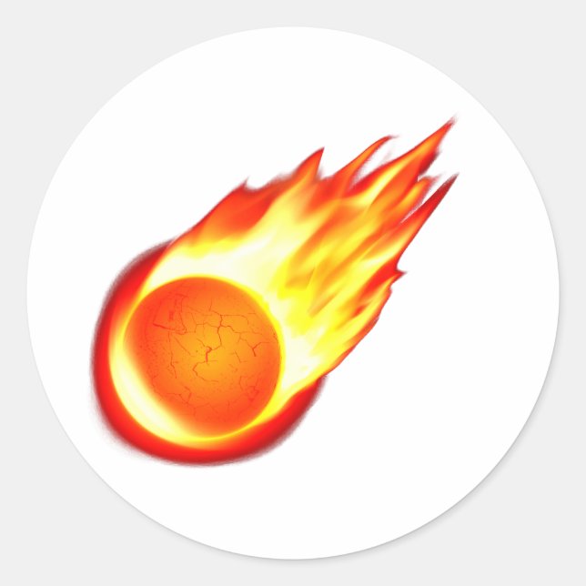 Cazgem Meteor Sticker (Front)