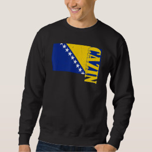 Cazin Bosnia Herzegovina Sarajevo Balkan Bosnians  Sweatshirt