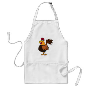 CB- Funny Rooster Apron