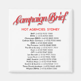 CB Magnet - Hot Agencies: Sydney