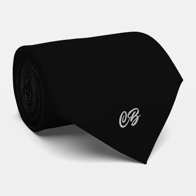 "CB" Neck Tie (Rolled)