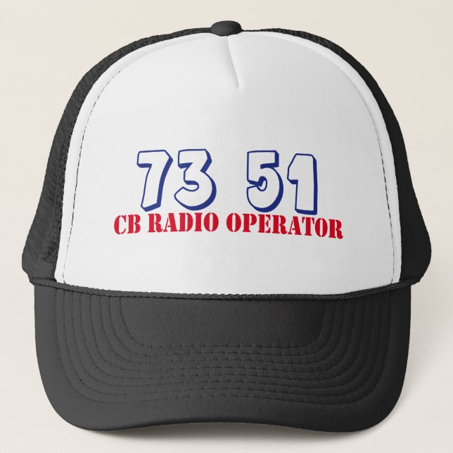 CB Radio Trucker Hat (Front)