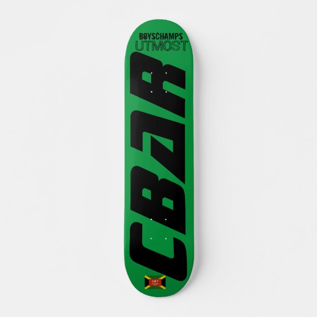 CBAR UTMOST Skateboard, 7¾" Deck Skateboard (Front)