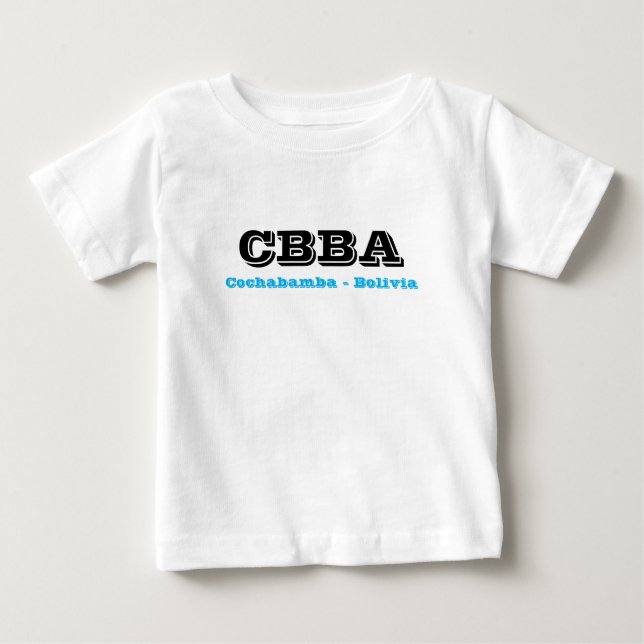 CBBA Cochabamba Bolivia Baby T-Shirt (Front)