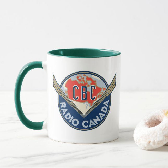 CBC 1940 Logo Combo Mug (With Donut)