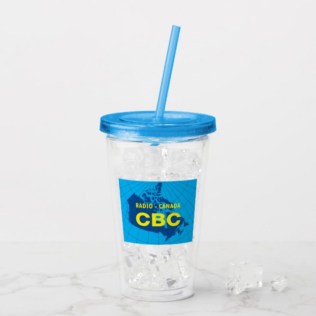 CBC 1958 Logo Acrylic Tumbler (Back Ice)
