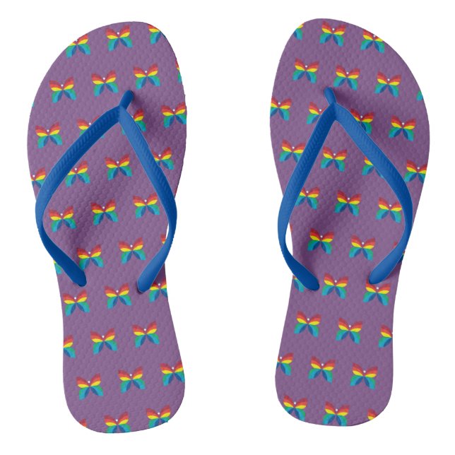 CBC 1966 Logo Pattern Thongs (Footbed)