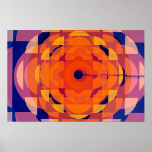 CBC 1970s Stylised Logo Poster
