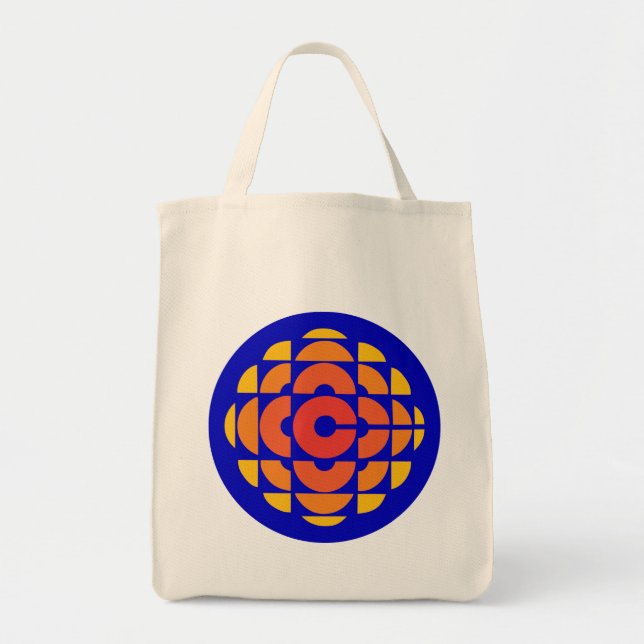 CBC 1974 Logo Grocery Tote Bag (Front)