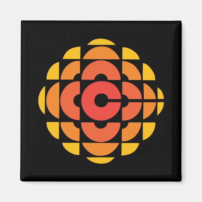 CBC 1974 Logo Magnet (Front)