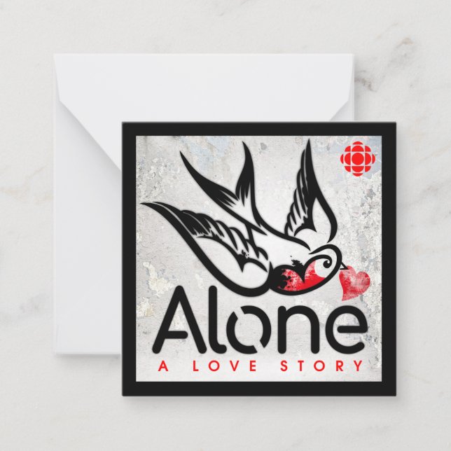 CBC Alone: A Love Story Card (Front)