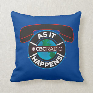 CBC As It Happens Cushion