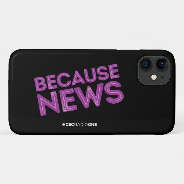 CBC Because News Phone Case (Back (Horizontal))