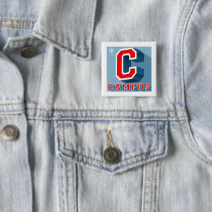 CBC Campus 15 Cm Square Badge