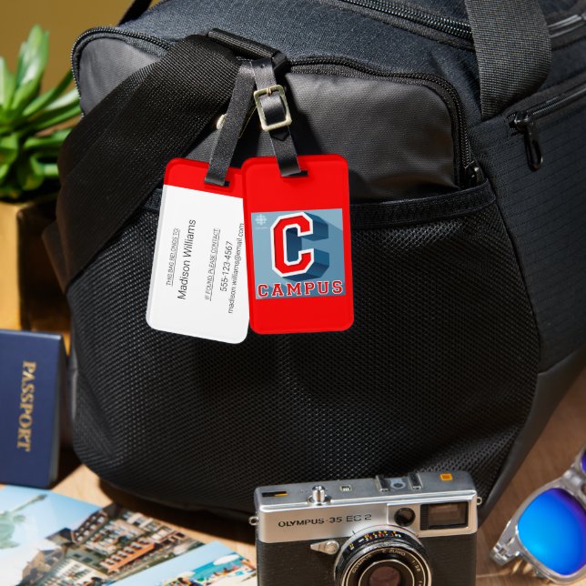CBC Campus Luggage Tag (Front & Back)