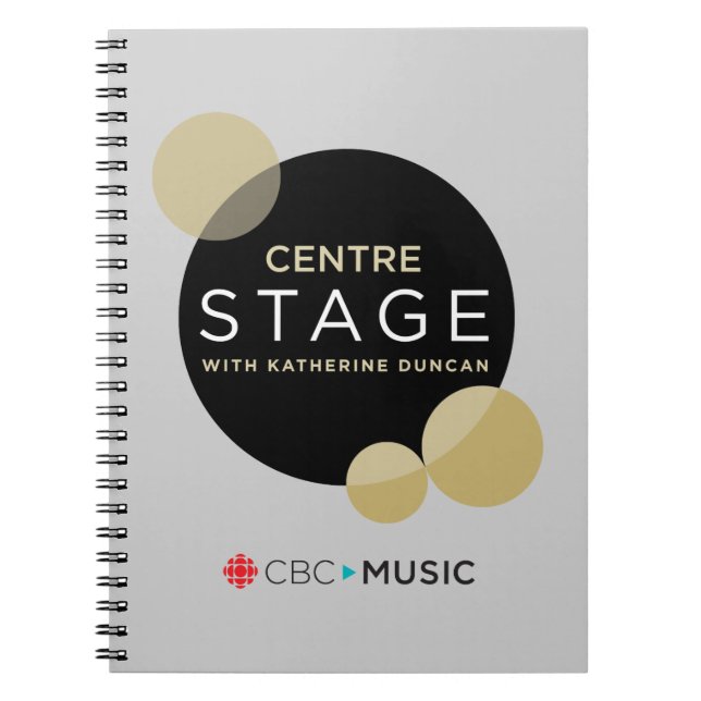 CBC Centre Stage Notebook (Front)