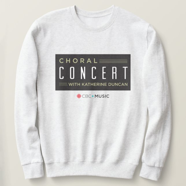 CBC Choral Concert Sweatshirt (Design Front)