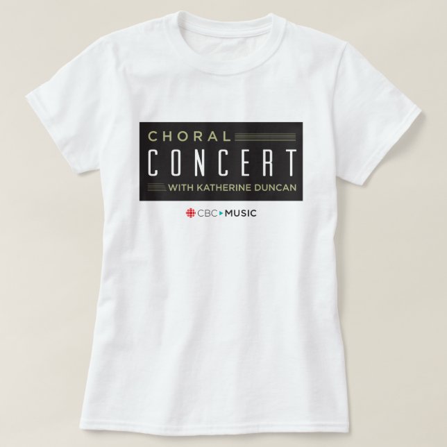 CBC Choral Concert T-Shirt (Design Front)