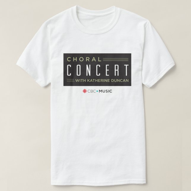 CBC Choral Concert T-Shirt (Design Front)