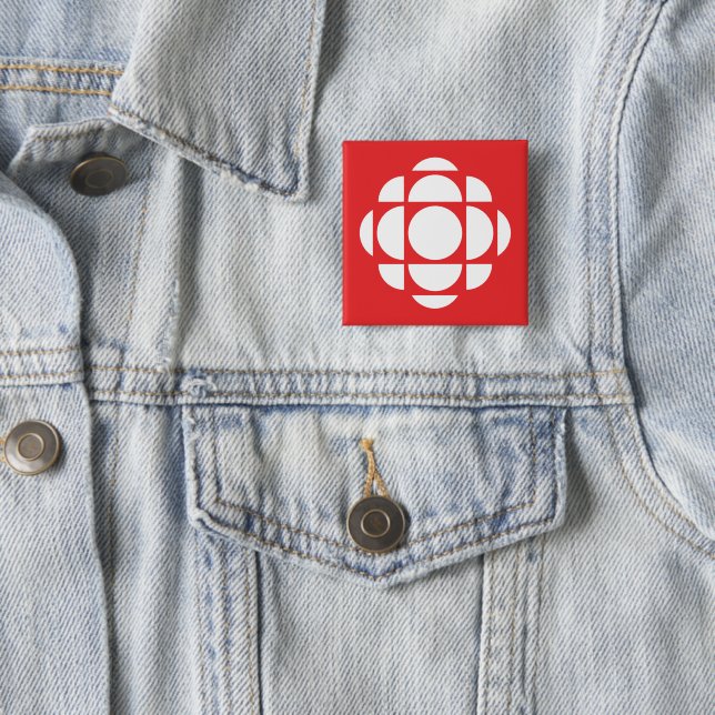 CBC Gem 15 Cm Square Badge (In Situ)