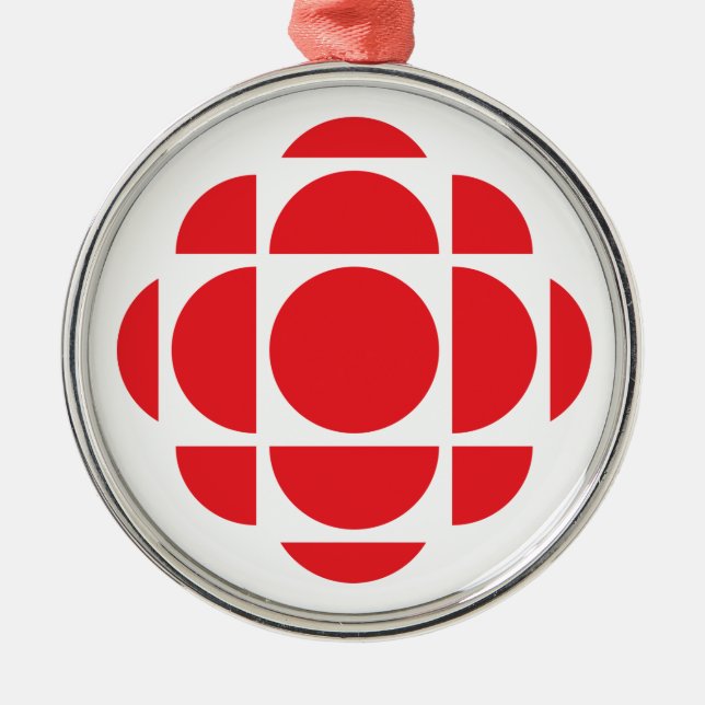 CBC Gem Metal Ornament (Front)