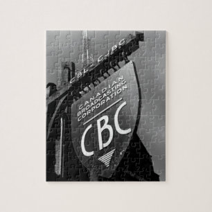 CBC Jarvis Street Sign (1940s) Jigsaw Puzzle