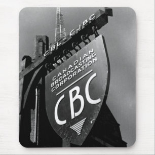 CBC Jarvis Street Sign (1940s) Mouse Pad
