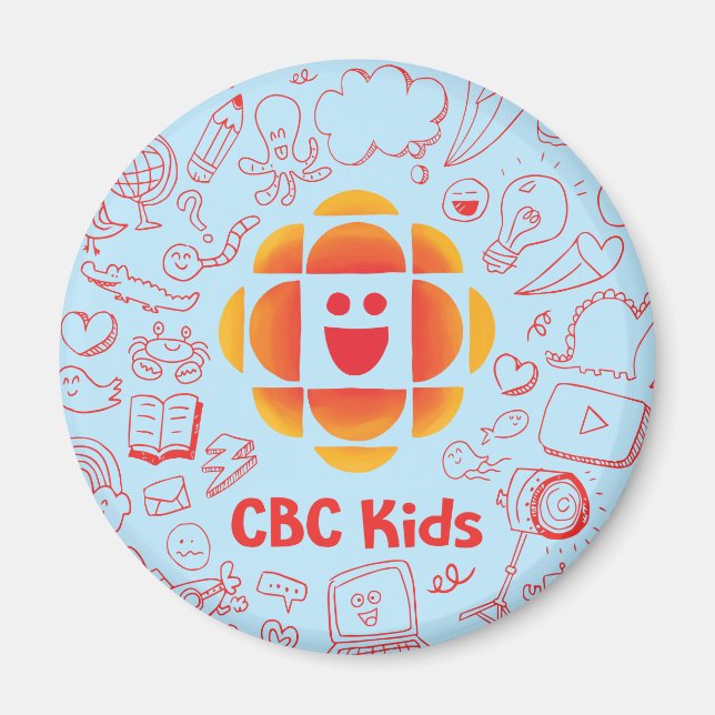 CBC Kids Doodle Magnet (Front)