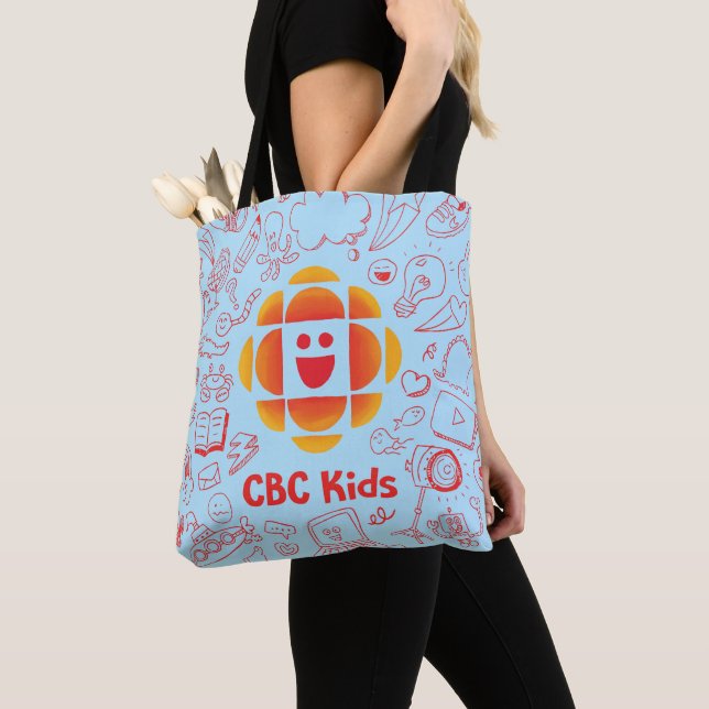 CBC Kids Doodle Shoulder Tote (Close Up)