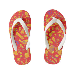 CBC Kids Pattern Flip Flops