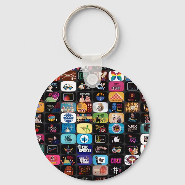 CBC Logos & Graphics Key Ring (Front)